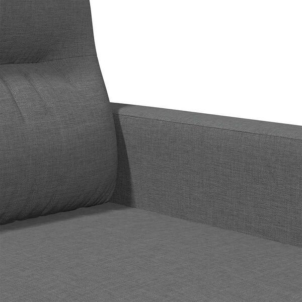 VidaXL 3místná pohovka 180 cm textil [359249] Barva: vínová červená