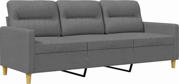 VidaXL 3místná pohovka 180 cm textil [359249] Barva: vínová červená