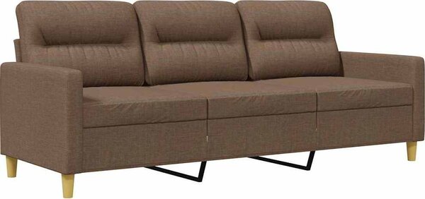 VidaXL 3místná pohovka 180 cm textil [359249] Barva: vínová červená