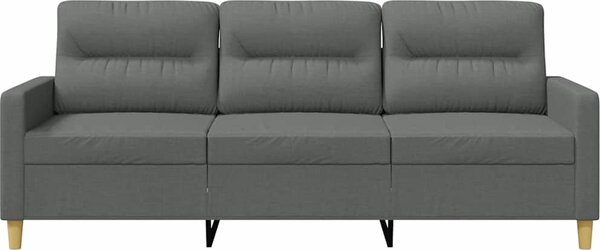 VidaXL 3místná pohovka 180 cm textil [359249] Barva: vínová červená