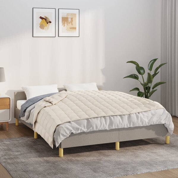 VidaXL Zátěžová deka 140 x 200 cm 6 kg textil [3154797] Barva: Modrá