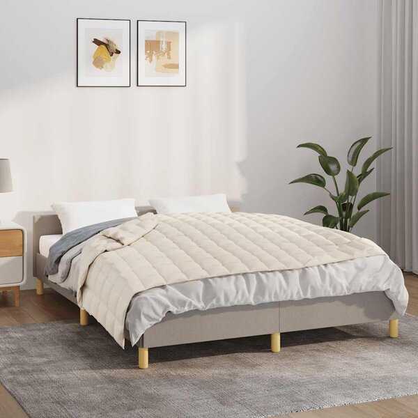 VidaXL Zátěžová deka 150 x 200 cm 7 kg 100% Bavlna 205T [350720] Barva: Šedá