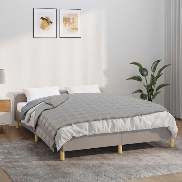 VidaXL Zátěžová deka 135 x 200 cm 6 kg textil [3154795] Barva: Modrá, Velikost: 140 x 200 cm