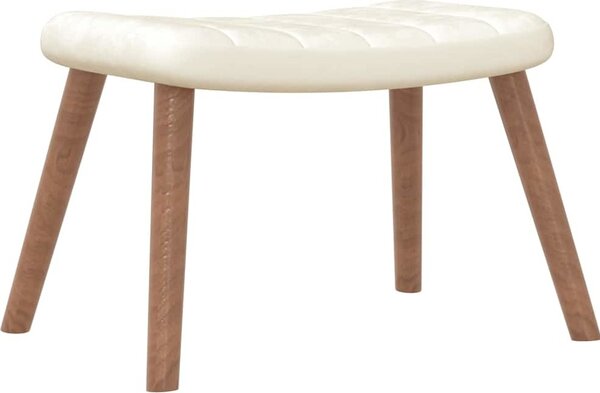 VidaXL Relaxační křeslo se stoličkou samet [327675] Barva: Růžová