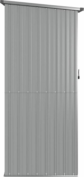 VidaXL Zahradní domek 118,5 x 97 x 209,5 cm pozinkovaná ocel [150900] Barva: Hnědá