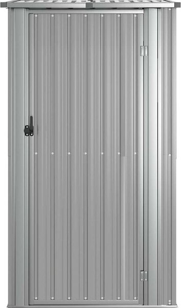 VidaXL Zahradní domek 118,5 x 97 x 209,5 cm pozinkovaná ocel [150900] Barva: Hnědá