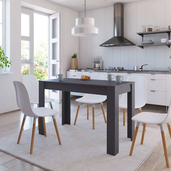 VidaXL Jídelní stůl 120 x 60 x 76 cm kompozitní dřevo [800432] Barva: Bílá