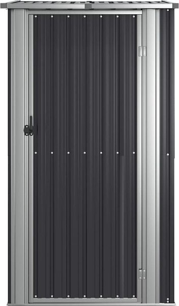 VidaXL Zahradní domek 118,5 x 97 x 209,5 cm pozinkovaná ocel [150900] Barva: Hnědá