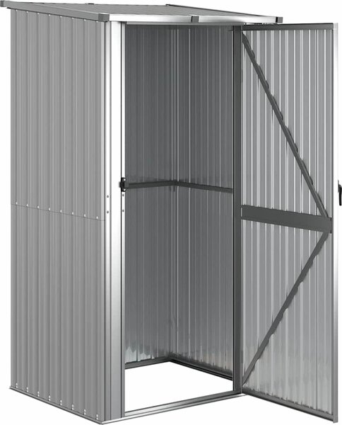 VidaXL Zahradní domek 118,5 x 97 x 209,5 cm pozinkovaná ocel [150900] Barva: Hnědá