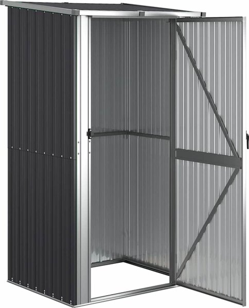 VidaXL Zahradní domek 118,5 x 97 x 209,5 cm pozinkovaná ocel [150900] Barva: Hnědá
