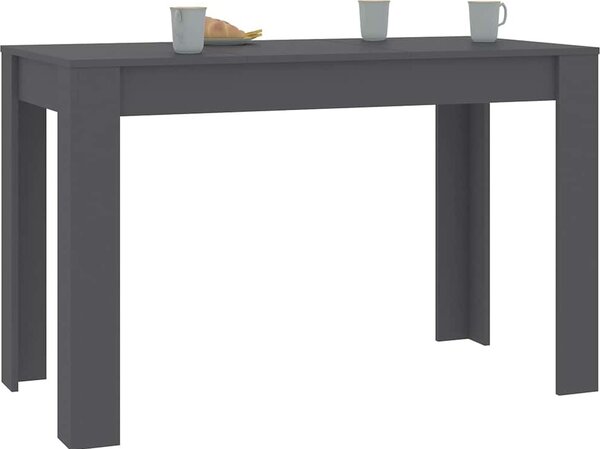 VidaXL Jídelní stůl 120 x 60 x 76 cm kompozitní dřevo [800432] Barva: Bílá