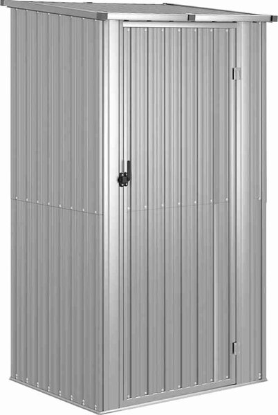 VidaXL Zahradní domek 118,5 x 97 x 209,5 cm pozinkovaná ocel [150900] Barva: Hnědá