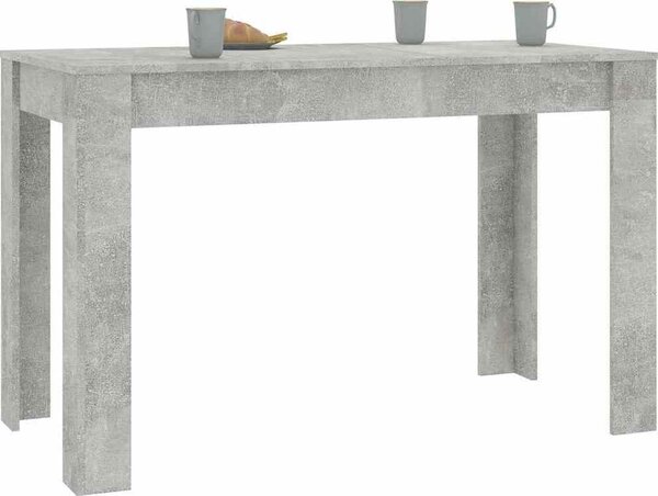 VidaXL Jídelní stůl 120 x 60 x 76 cm kompozitní dřevo [800432] Barva: Bílá