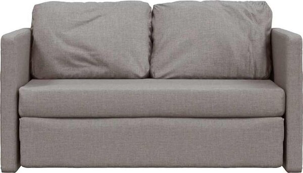 VidaXL Podlahová rozkládací pohovka 2v1 112x174x55cm textil [353969] Barva: Tmavě žlutá