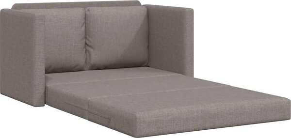 VidaXL Podlahová rozkládací pohovka 2v1 112x174x55cm textil [353969] Barva: Tmavě žlutá