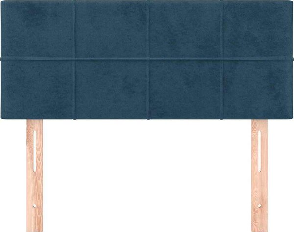 VidaXL Čelo postele 90x5x78/88 cm samet [346030] Barva: světle šedá