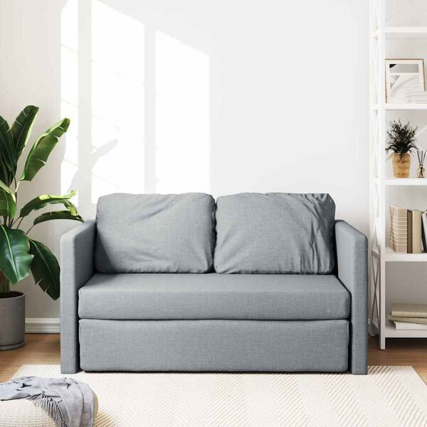 VidaXL Podlahová rozkládací pohovka 2v1 112x174x55cm textil [353969] Barva: Tmavě žlutá