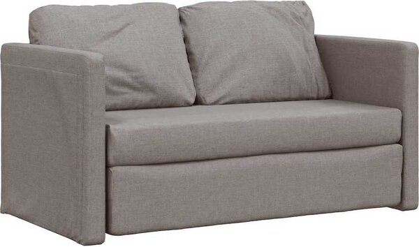 VidaXL Podlahová rozkládací pohovka 2v1 112x174x55cm textil [353969] Barva: Tmavě žlutá