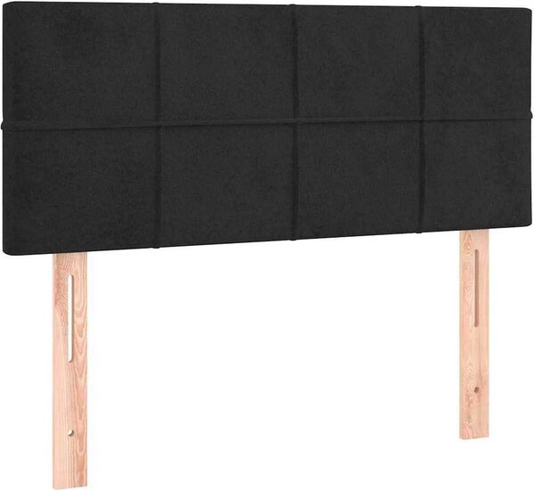 VidaXL Čelo postele 90x5x78/88 cm samet [346030] Barva: světle šedá