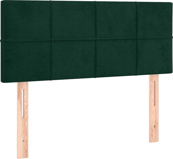 VidaXL Čelo postele 90x5x78/88 cm samet [346030] Barva: světle šedá