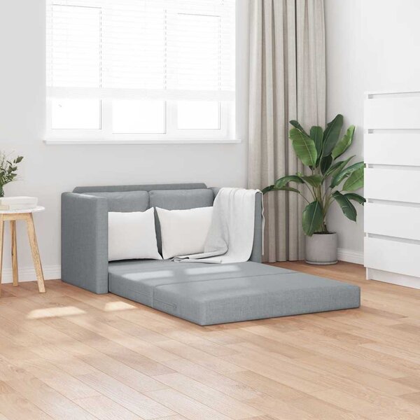 VidaXL Podlahová rozkládací pohovka 2v1 112x174x55cm textil [353969] Barva: Tmavě žlutá