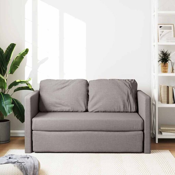 VidaXL Podlahová rozkládací pohovka 2v1 112x174x55cm textil [353969] Barva: Tmavě žlutá
