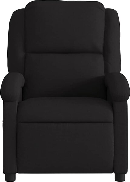 VidaXL Masážní polohovací křeslo textil [371763] Barva: Černá