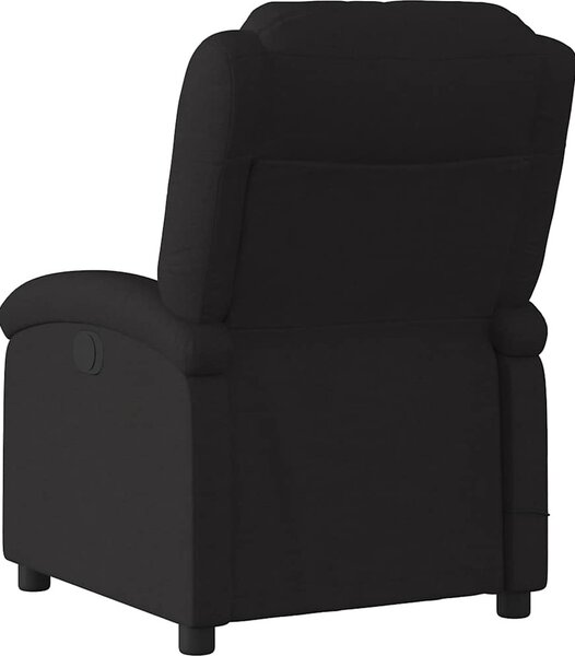 VidaXL Masážní polohovací křeslo textil [371763] Barva: Černá