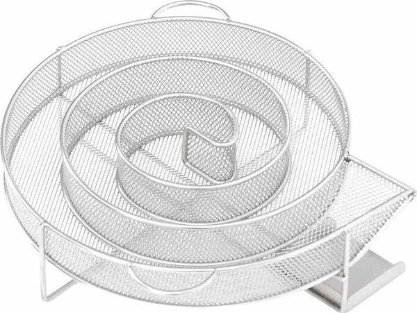 VidaXL Generátor studeného kouře kulatý 19,5 cm nerezová ocel [30249]