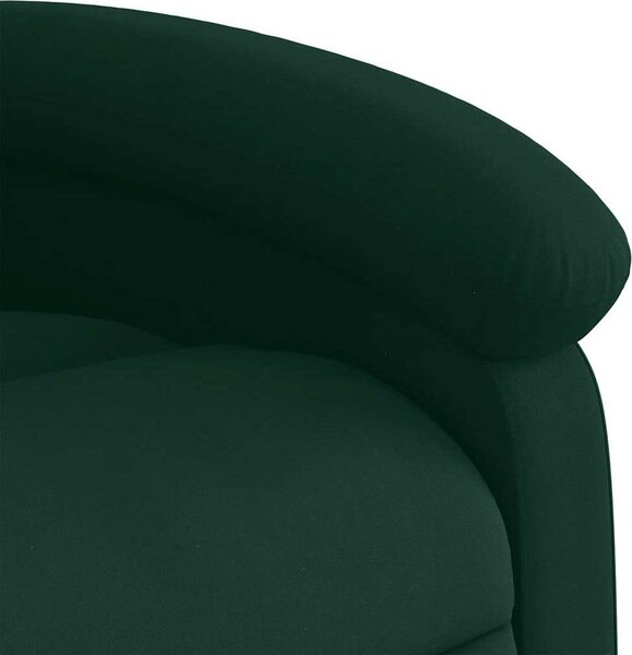 VidaXL Masážní polohovací křeslo samet [371810] Barva: Růžová