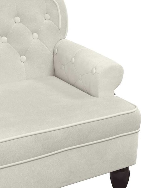 VidaXL Lavice s opěradlem 119,5 x 64,5 x 75 cm samet [372161] Barva: Růžová