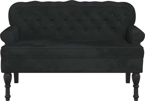 VidaXL Lavice s opěradlem 119,5 x 64,5 x 75 cm samet [372161] Barva: Růžová