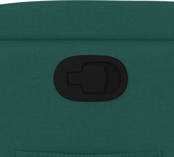VidaXL Polohovací křeslo textil [372403] Barva: Hnědá