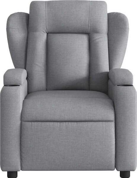 VidaXL Polohovací křeslo textil [372403] Barva: Hnědá