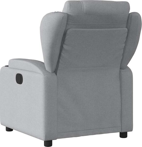 VidaXL Polohovací křeslo textil [372403] Barva: Hnědá