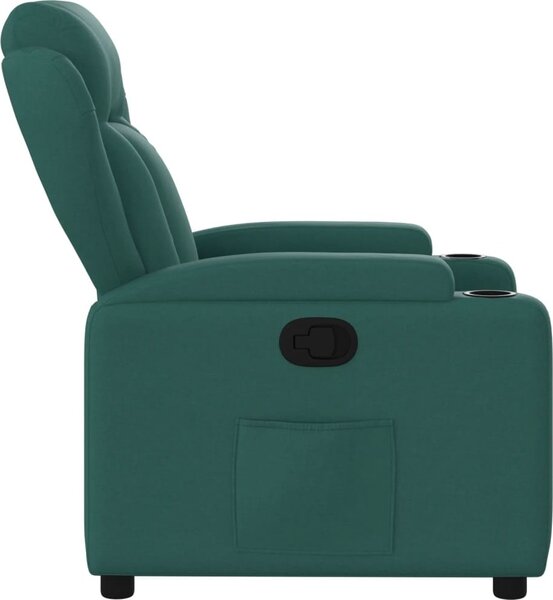 VidaXL Polohovací křeslo textil [372403] Barva: Hnědá