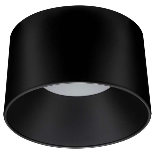 Černé kovové stropní LED světlo Nova Luce Atil 35 cm
