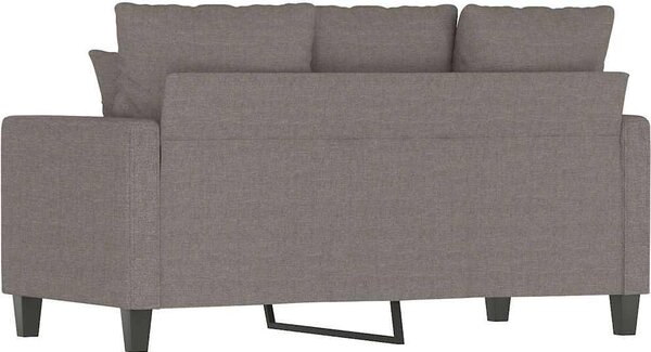 VidaXL 2místná pohovka 120 cm textil [359266] Barva: Světle žlutá