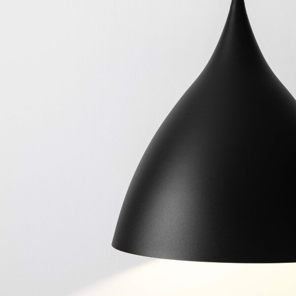 -25 % Dny MOMENTI– Černé kovové závěsné světlo Nova Luce Syntopia 46 cm