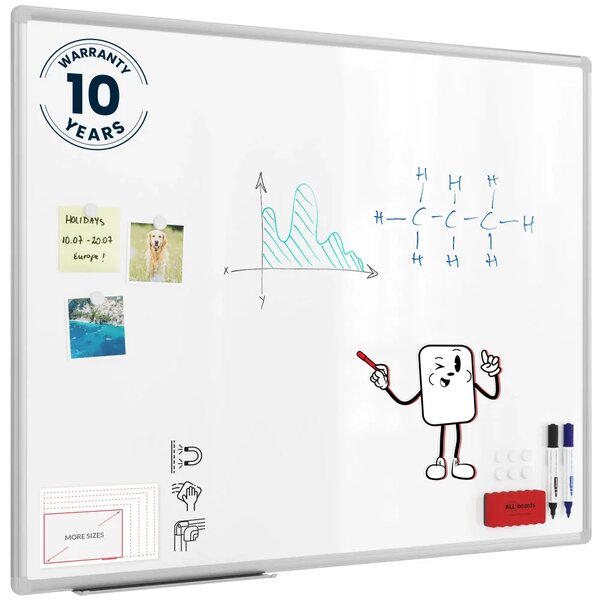 ALLboards PREMIUM EX108 magnetická tabule 100 x 80 cm
