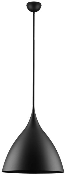 -25 % Dny MOMENTI– Černé kovové závěsné světlo Nova Luce Syntopia 46 cm