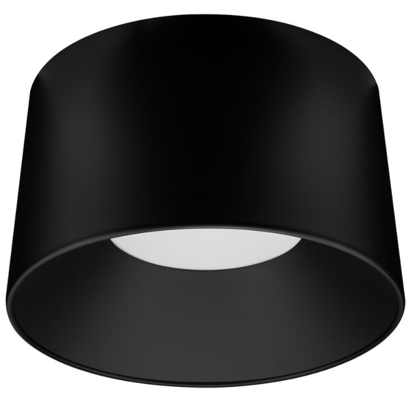 Černé kovové stropní LED světlo Nova Luce Atil 50 cm