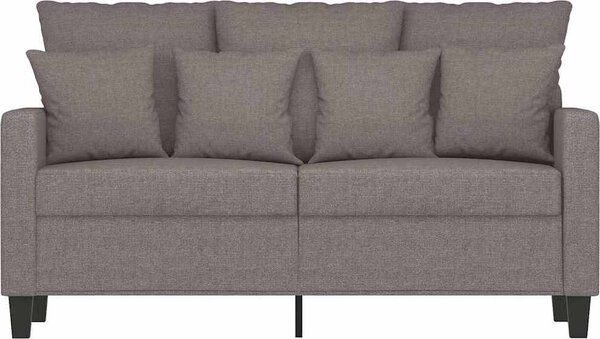 VidaXL 2místná pohovka 120 cm textil [359266] Barva: Světle žlutá