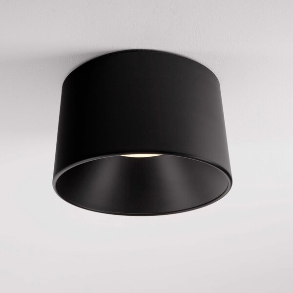 Černé kovové stropní LED světlo Nova Luce Atil 35 cm