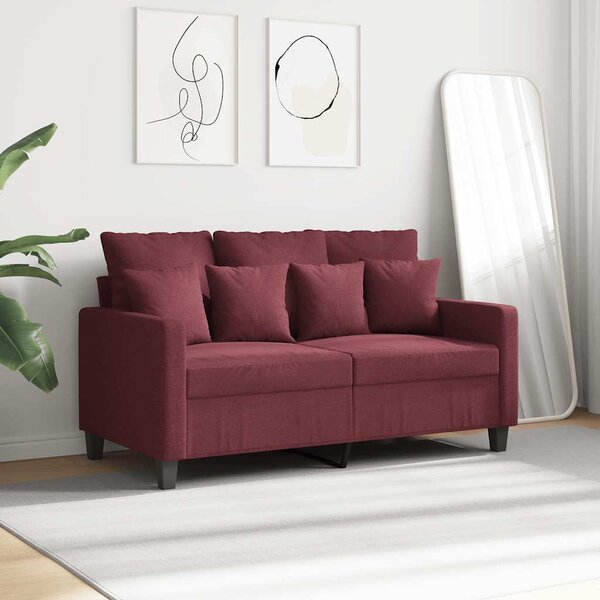 VidaXL 2místná pohovka 120 cm textil [359266] Barva: Světle žlutá