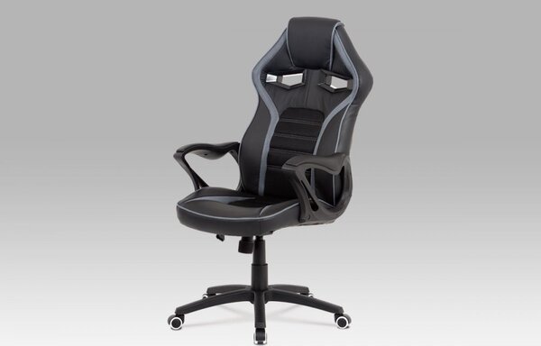 Kancelářská židle KA-G406 ekokůže / látka / plast