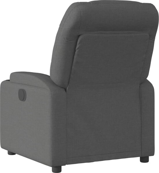 VidaXL Polohovací křeslo textil [372449] Barva: světle šedá