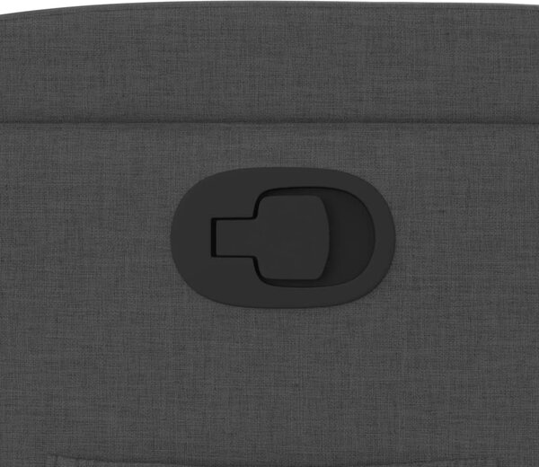 VidaXL Polohovací křeslo textil [372449] Barva: světle šedá