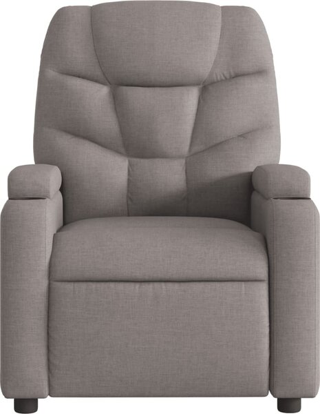 VidaXL Polohovací křeslo textil [372449] Barva: světle šedá