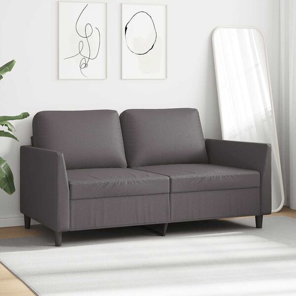 VidaXL 2místná pohovka 140 cm umělá kůže [359337] Barva: Černá
